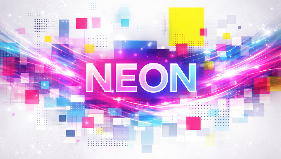 CSS・JavaScriptで実装できる光るUIのネオンまとめ