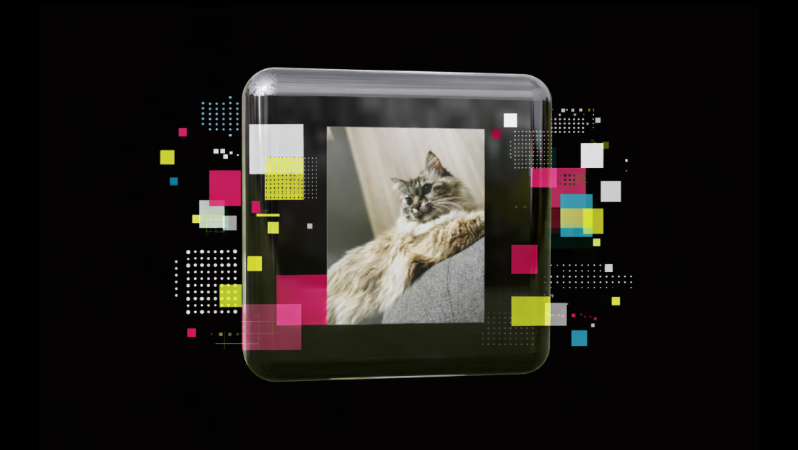 JS(WebGL)で作るガラスの中に浮かぶ写真の3Dクリスタル