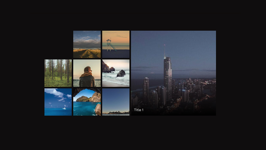 CSSだけで作る、サムネをクリックすると大きな画像が切り替わるギャラリー