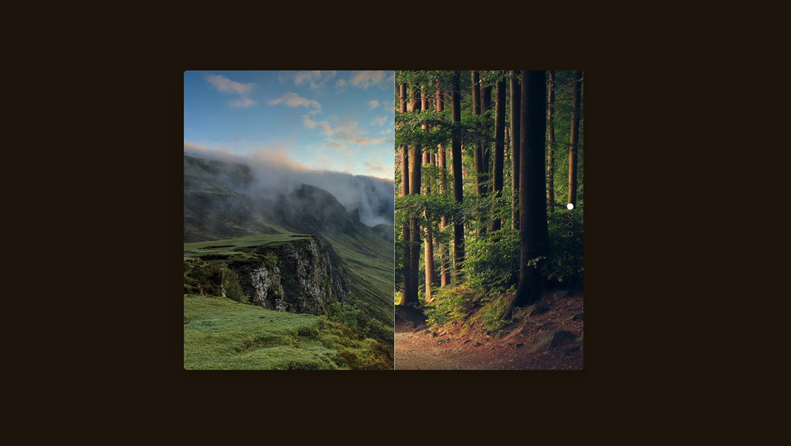 CSSとJSで作る、スクロールで画像が順番に切り替わるスライダー