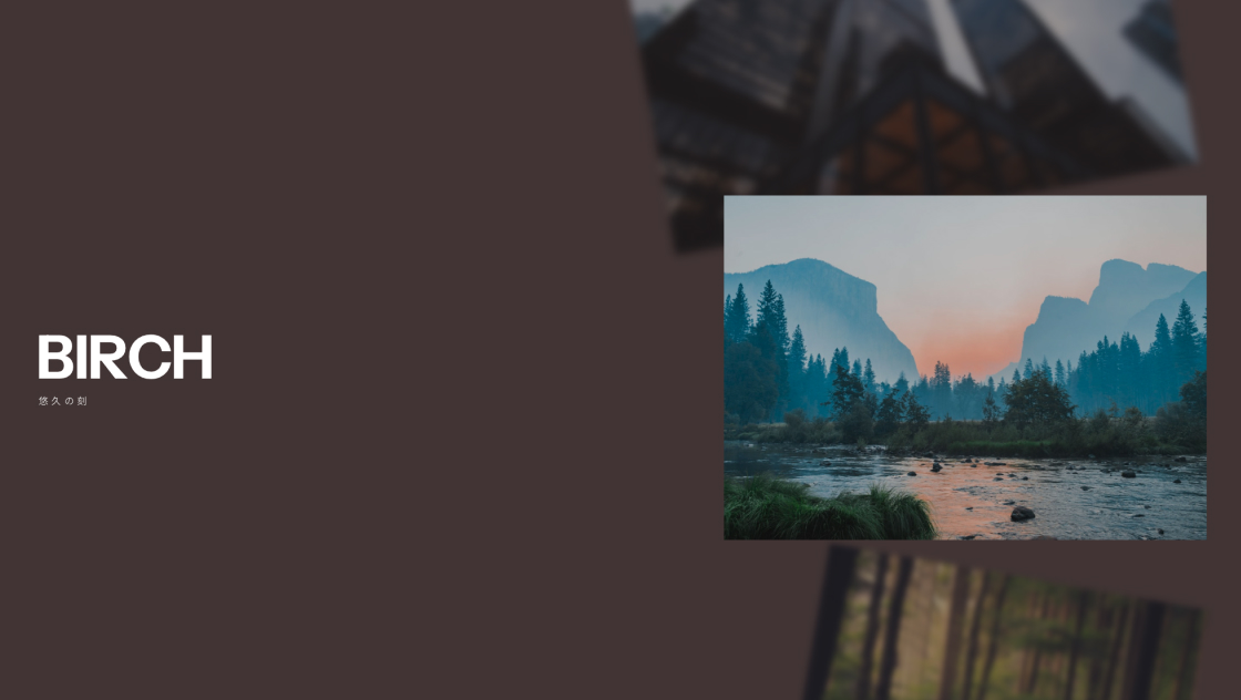 CSSとJSで作る、スクロール操作でおしゃれに写真とタイトルが切り替わるスライダー