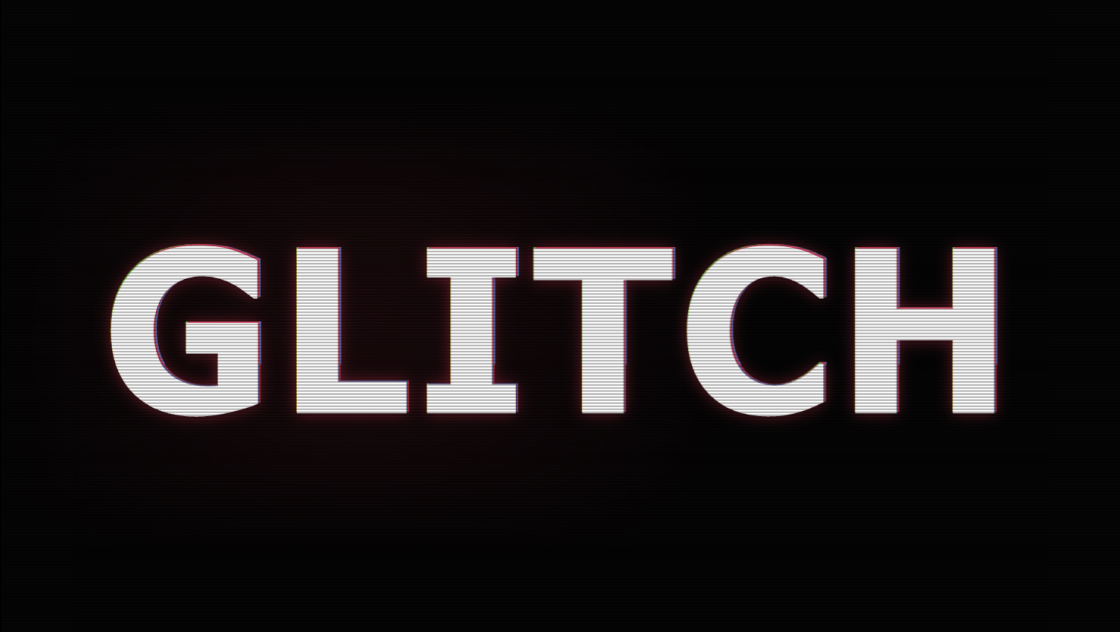 CSSだけで作る、ノイズと走査線が揺らぐグリッチテキストアニメーション