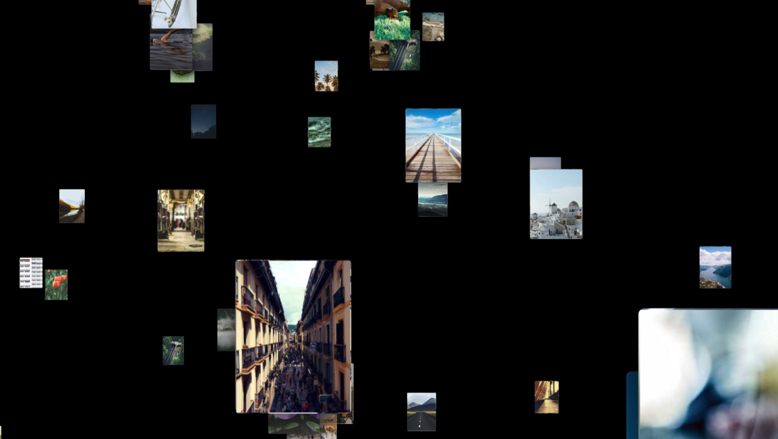 CSSとJSで作る、ドラッグで3D空間を見渡せるギャラリー